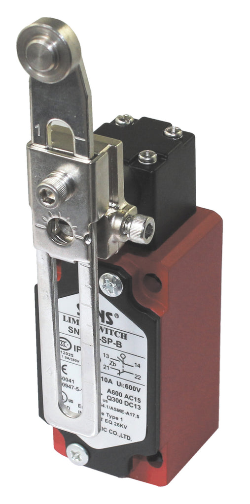 SUNS International SN6108-SP-A(AB) Adj Rotary Lever Saftey Limit Switch 440P-MALS11E