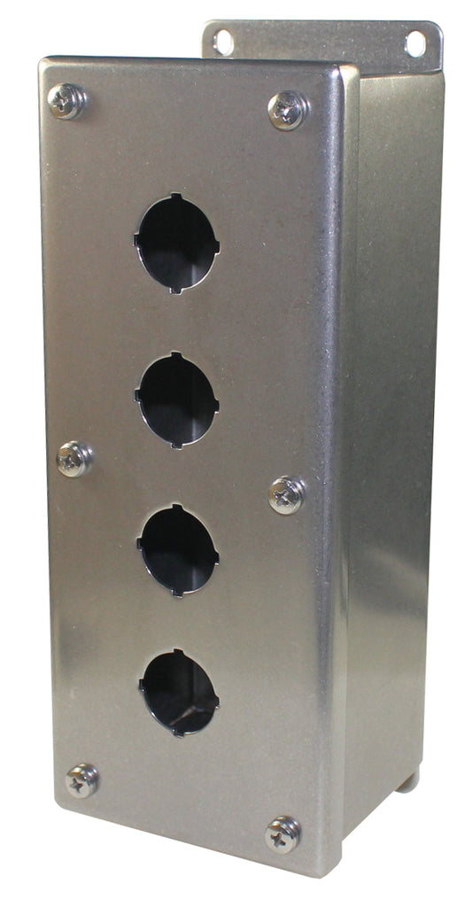 SUNS CSS2204-A Stainless Steel Pushbutton Enclosure NEMA Type 4,4X,12,13 PBXD4SS