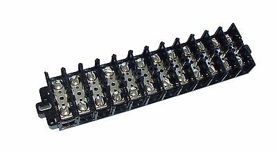 SUNS TG-612 UL Rated 60A/600V Terminal Block 12 Pole 22-6 AWG Wire - Industrial Direct