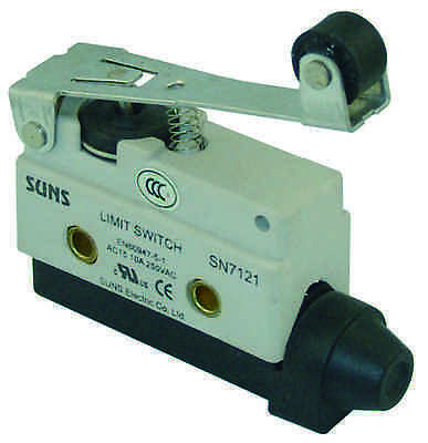 SUNS SN7121 Extended Roller Lever Mini Enclosed Limit Switch - Industrial Direct