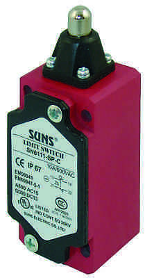 SUNS International SN6111-SP-AL Top Plunger Saftey Limit Switch - Industrial Direct