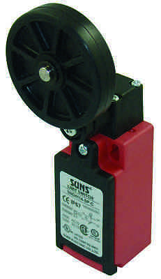 SUNS International SND4114-SP-A Fixed Rubber Roller Safety Limit Switch - Industrial Direct