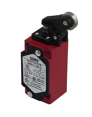 SUNS International SN6172-SL2-A Side Roll Lever Safety Limit Switch E40204DM - Industrial Direct