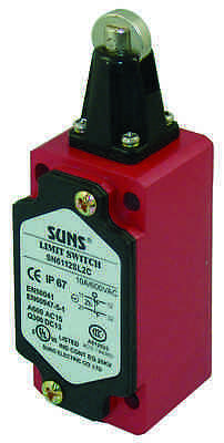 SUNS International SN6112-SL-A Roller Plunger Safety Limit Switch E40201BM - Industrial Direct