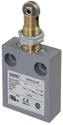 SUNS SN3232-SP-C1 Panel Roller Plunger Limit Switch 914CE28-AQ1 - Industrial Direct