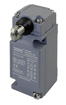 SUNS HLS-2A-12H Side Roller Plunger DPDT Limit Switch for 9007C62F D4A2507VN - Industrial Direct