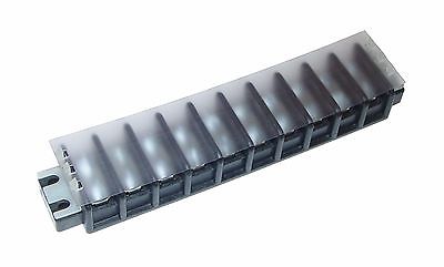 SUNS TG-310-C UL Rated 30A/600V Covered Terminal Block 10 Pole 22-10 AWG Wire - Industrial Direct