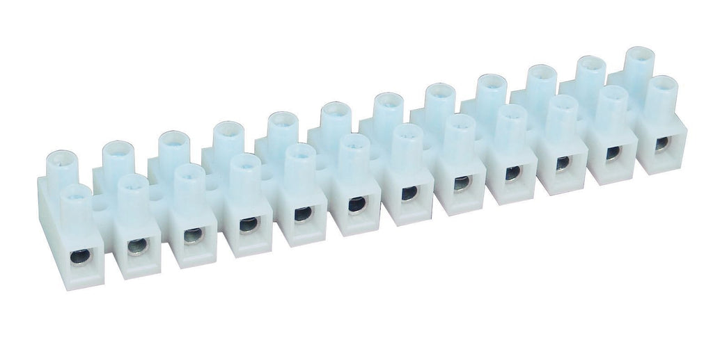 SUNS TH-1012 UL Rated 20A300V Barrier Strip 12 Position 22-18 AWG Terminal Block - Industrial Direct