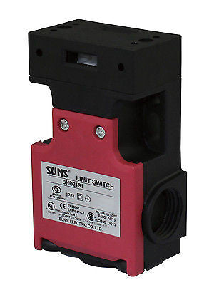 SUNS SND2191-SL6-A Safety Interlock Switch w/ Key 2NC/1NO T5009-021M T5009-021N - Industrial Direct