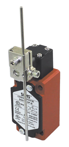 SUNS International SN6107-SL2-A Adjustable Rod Safety Limit Switch E40204HM